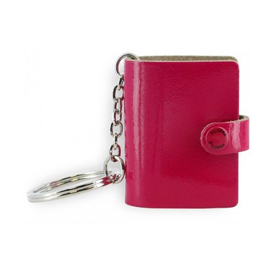 Filofax Original Kulcstartó Lakkbőr Fuchsia