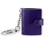 Filofax Original Kulcstartó Lakkbőr Lila