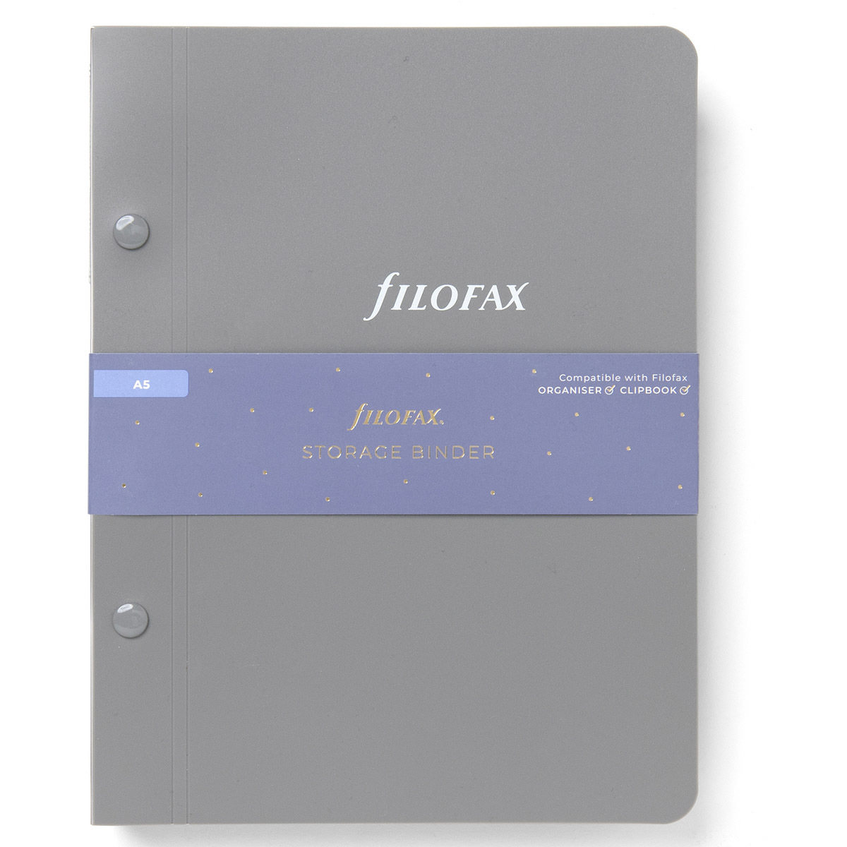 Filofax Tároló iratgyűjtő A5 Szürke Filofax Tároló iratgyűjtő A5 Szürke