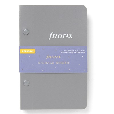 Filofax Tároló iratgyűjtő Personal Szürke