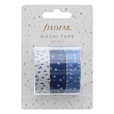 Filofax Washi Tape csomag Indigo