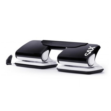 Filofaxhoz lyukasztó A4 12 lap fém négylyukú SAX fekete