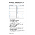 Filofaxhoz Naptárbetét Heti 1 hét / 2 oldal Magyar (H-GB-D) Personal 2026 Fehér