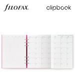 Filofax Clipbook Classic A5 Fluoro Pink