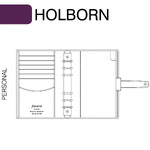 Filofax Holborn Personal Fekete