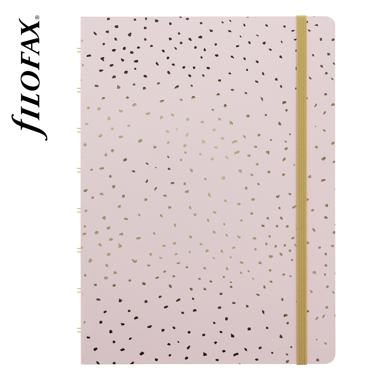 Filofax Notebook Confetti A5 Rose Quartz