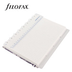 Filofax Notebook Impressions A5 Lila-fehér