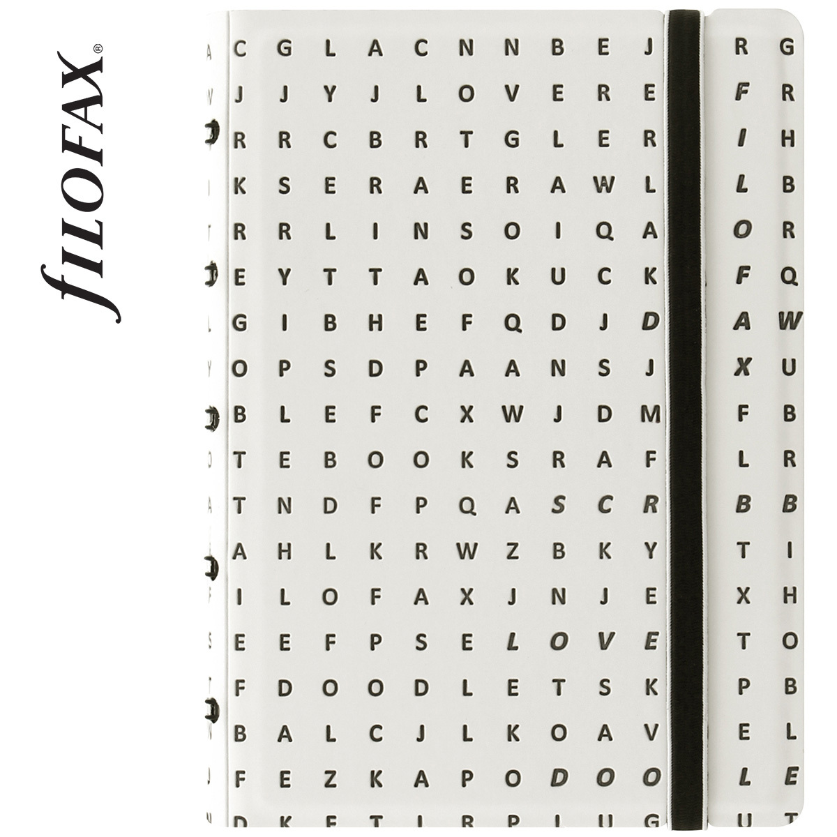 Filofax Notebook Impressions Pocket Fekete-fehér