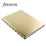 Filofax Notebook Saffiano Metallic A5 Arany