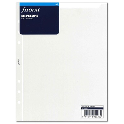Filofax Boríték A5 Átlátszó