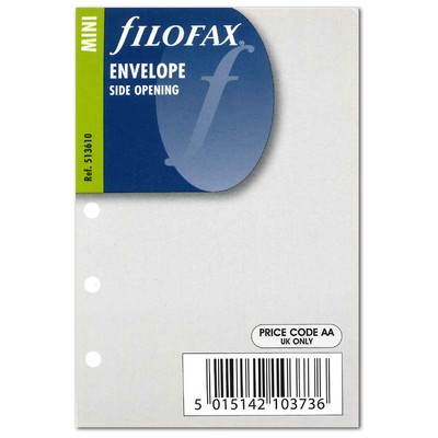 Filofax Boríték Mini Átlátszó