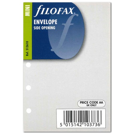 Filofax Boríték Mini Átlátszó