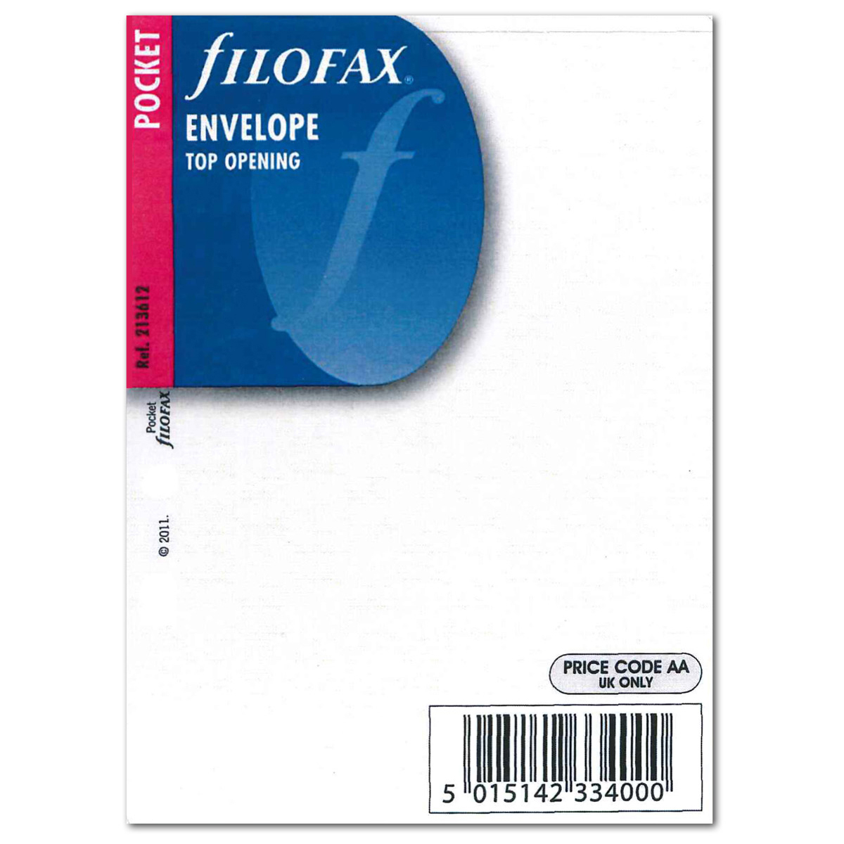 Filofax Boríték Pocket Átlátszó Filofax Boríték Pocket Átlátszó