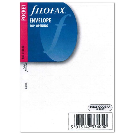 Filofax Boríték Pocket Átlátszó