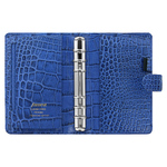 Filofax Classic Croc Personal Indigo