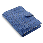 Filofax Classic Croc Personal Indigo