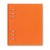 Filofax Clipbook Classic A5 Narancs