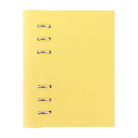 Filofax Clipbook Classic Pastel Personal Sárga