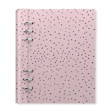 Filofax Clipbook Confetti A5 Rose Quartz