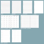Filofax Clipbook Meadow A5 Pink