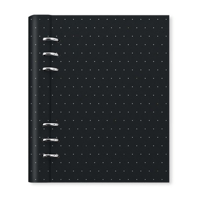 Filofax Clipbook Moonlight A5 Fekete