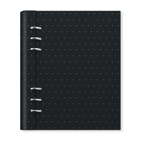 Filofax Clipbook Moonlight A5 Fekete