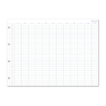 Filofax Clipbook Naptárbetét dátum nélküli Éves A4
