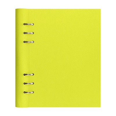 Filofax Clipbook Saffiano Fluoro A5 Sárga