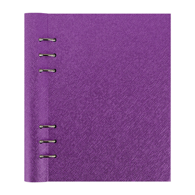 Filofax Clipbook Saffiano Mettalic A5 Lila