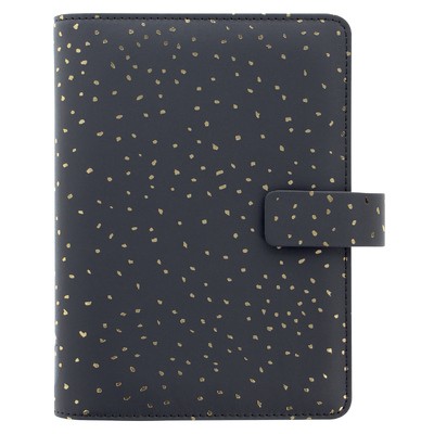 Filofax Confetti Personal Fekete
