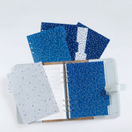 Filofax Elválasztó lapok Bianco 6 regiszter A5 Indigo