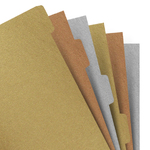 Filofax Elválasztó lapok Bianco 6 regiszter A5 Metallic Filofax Elválasztó lapok Bianco 6 regiszter A5 Metallic