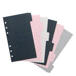 Filofax Elválasztó lapok Bianco 6 regiszter Personal Confetti Filofax Elválasztó lapok Bianco 6 regiszter Personal Confetti