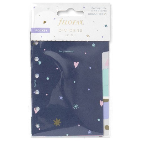 Filofax Elválasztó lapok Bianco 6 regiszter Personal Good Vibes