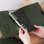 Filofax Finsbury A5 Sötétzöld Modular