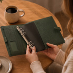 Filofax Finsbury A5 Sötétzöld Modular
