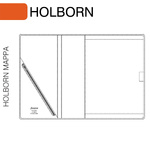 Filofax Holborn Mappa A4 Fekete Filofax Holborn Mappa A4 Fekete