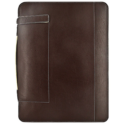 Filofax Holborn Mappa A4 Zip Fogantyúval Barna