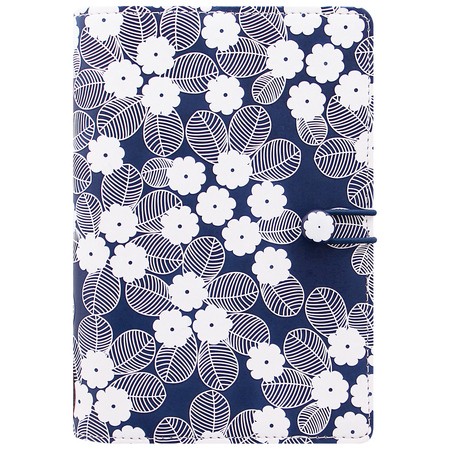 Filofax Impressions Personal Sötétkék-fehér