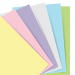 Filofax Jegyzetlapok Bullet (pont) Personal Pasztel vegyes Filofax Jegyzetlapok Bullet (pont) Personal Pasztel vegyes