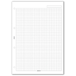 Filofax Jegyzetlapok Négyzethálós A4 Fehér Filofax Jegyzetlapok Négyzethálós A4 Fehér
