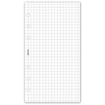Filofax Jegyzetlapok Négyzethálós Personal Fehér