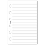 Filofax Jegyzetlapok Vonalas Pocket Fehér