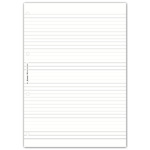 Filofax Jegyzettömb Vonalas Lyukasztott Fekete borító A4 Fehér Filofax Jegyzettömb Vonalas Lyukasztott Fekete borító A4 Fehér