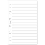 Filofax Jegyzettömb Vonalas Lyukasztott Pocket Fehér