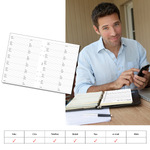Filofax Kontakt lista (Név / Cím / Telefon / Email / Fax Mobil) A5 Fehér Filofax Kontakt lista (Név / Cím / Telefon / Email / Fax Mobil) A5 Fehér