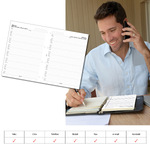 Filofax Kontakt lista (Név / Cím / Telefon / Email / Kontakt) 5 nyelvű A4 Fehér