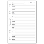 Filofax Kontakt lista (Név / Cím / Telefon) Nagy csomag Pocket Fehér Filofax Kontakt lista (Név / Cím / Telefon) Nagy csomag Pocket Fehér