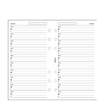 Filofax Kontakt lista (Web / Email) Personal Fehér Filofax Kontakt lista (Web / Email) Personal Fehér