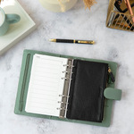 Filofax lefűzhető zipzáras erszény Multifit Bőr Fekete Filofax lefűzhető zipzáras erszény Multifit Bőr Fekete